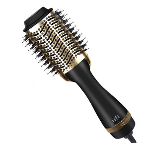 Electric Hair Dryer Multifunctional Comb Straightener & Hair Curler