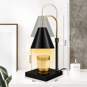 Elevate Your Home Decor with Adjustable Candle Warmer Lamp!