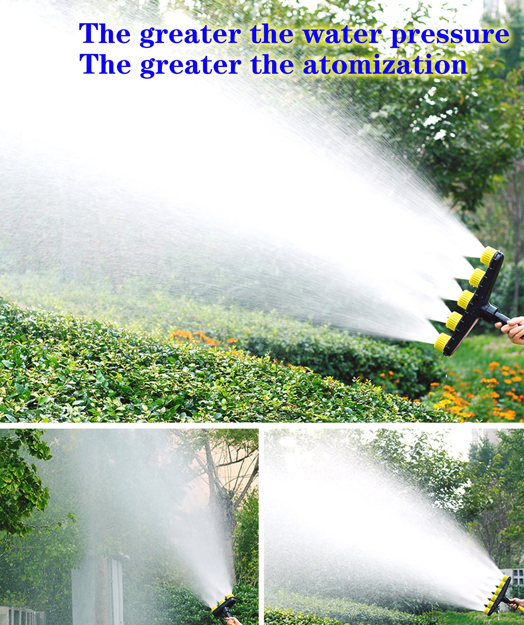 Efficient Atomizer Nozzle Adjustable Lawn Sprinkler