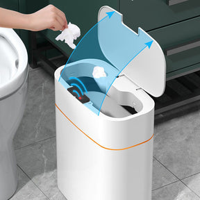 Smart Trash Can With Lid