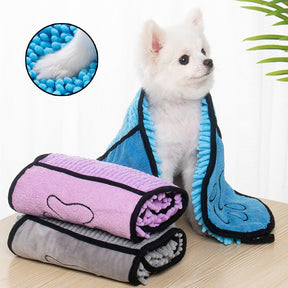 Pet Microfiber Bath Towels