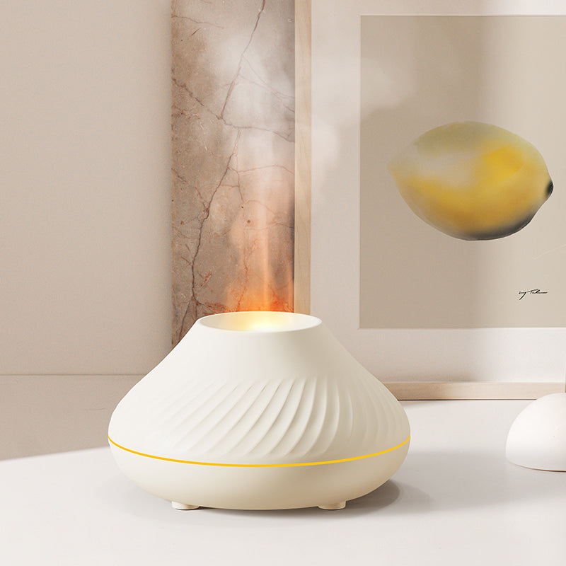 Aroma Diffuser Flame Humidifier Fire Volcano